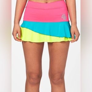 BB Womens Valeria tennis Skirt skirt neon pink Barbiecore size XS